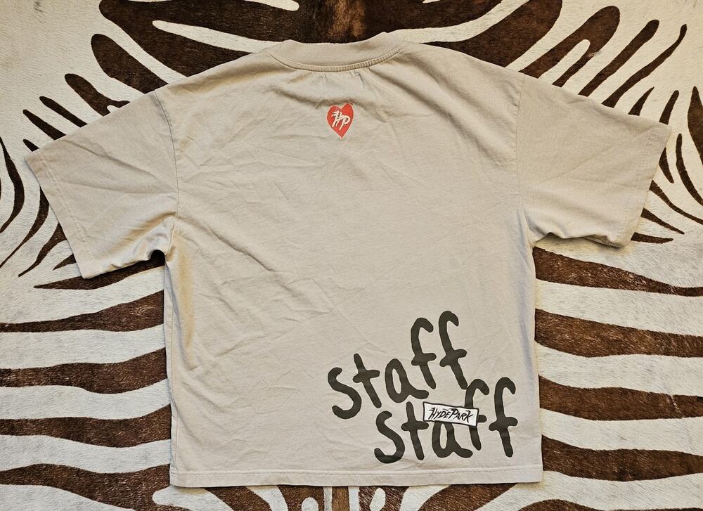 Hyde Park Staff Pocket Tee Short Sleeve Sz S